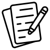 Content Writing Icon Content Writing Icon